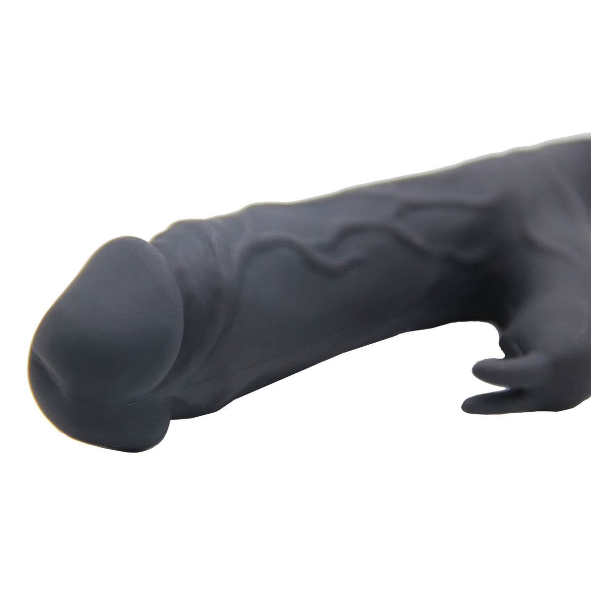 PLEASUREZ VIBRAATTORI DILDO X7 RABBIT, naisten seksilelu, musta, vibraattori ja dildo, joustava ja monipuolinen käyttöliittymä