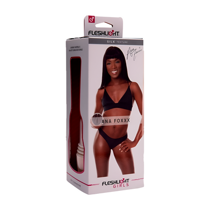 ANA FOXXX Fleshlight from Fleshlight Girls, featuring a realistic design for men's pleasure and sensual experience.