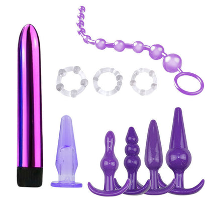 Musta PLEASUREZ Anaaliylelu Paketti Ring - Anaali lelu, pehmeä materiaali ja ergonominen muoto, sopii aloittelijoille ja kokemuksen etsijöille.