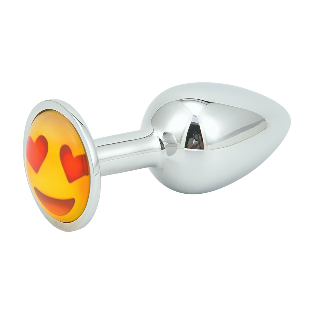 Pleasurez-merkkiinen emoji-aiheinen anaalitappi, muotoiltu hauskan emoji-kuvion avulla, aito ja turvallinen anaalituote.