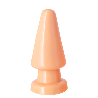 Iso PLEASUREZ Anaali-anustappi, musta, pehmeä ja ergonominen, suunniteltu miellyttävään käyttöön.