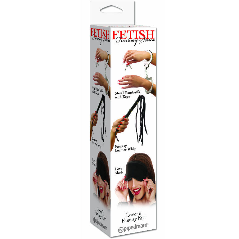 FETISH FANTASY SERIES BDSM bondage-setti, sisältää rajoja ja sitomistarvikkeita aistien rajoittamiseen ja sitomiseen.