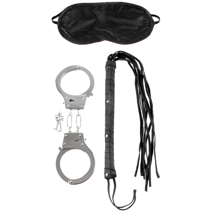 BDSM-bondage-setti Fetish Fantasy Series -kankaista ja soljista koostuva bondage-setti, tarkoitettu BDSM-leikkeihin.