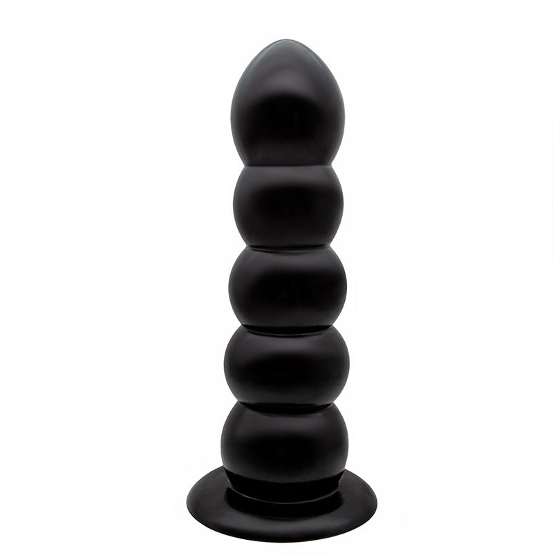 Beige PLEASUREZ Dildo Deepball dildo kuvassa, realistinen muoto ja valmistettu laadukkaasta materiaalista.