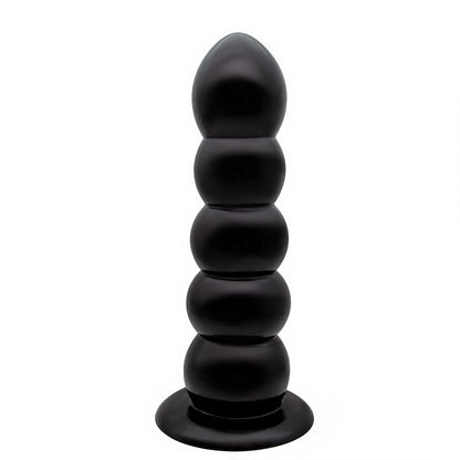 Beige PLEASUREZ Dildo Deepball dildo kuvassa, realistinen muoto ja valmistettu laadukkaasta materiaalista.