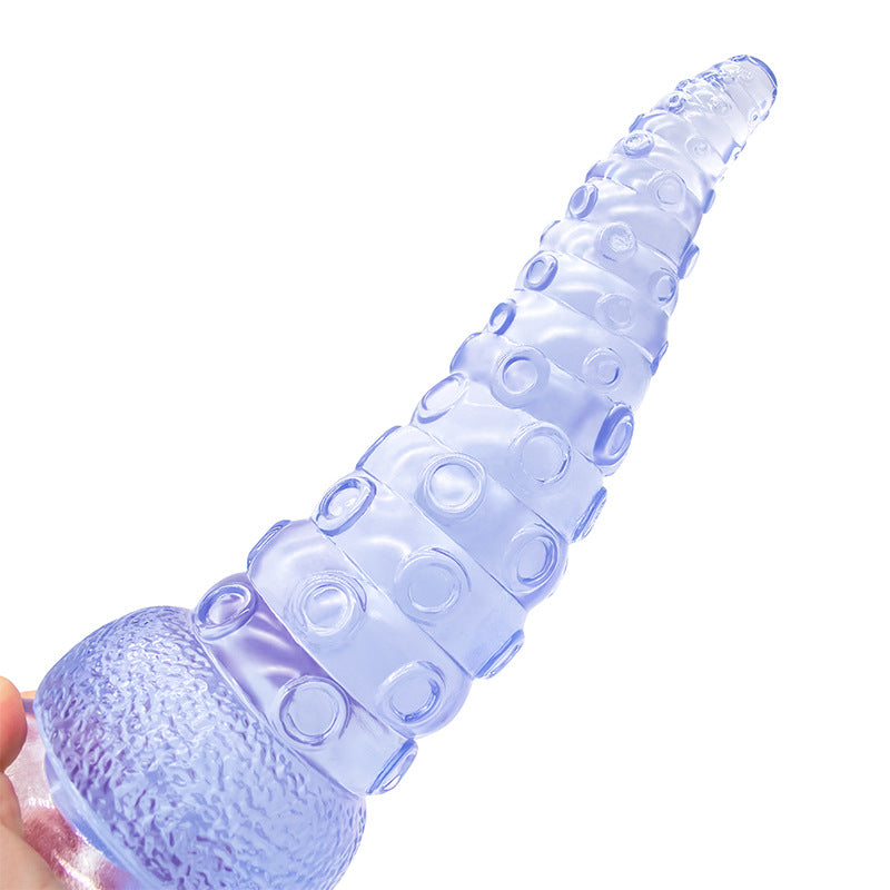 Mustavalkoinen dildo Lonkero Kiss PLEASUREZ-merkkiseltä dildo-sarjalta, realistinen muoto ja pehmeä pinnoite.