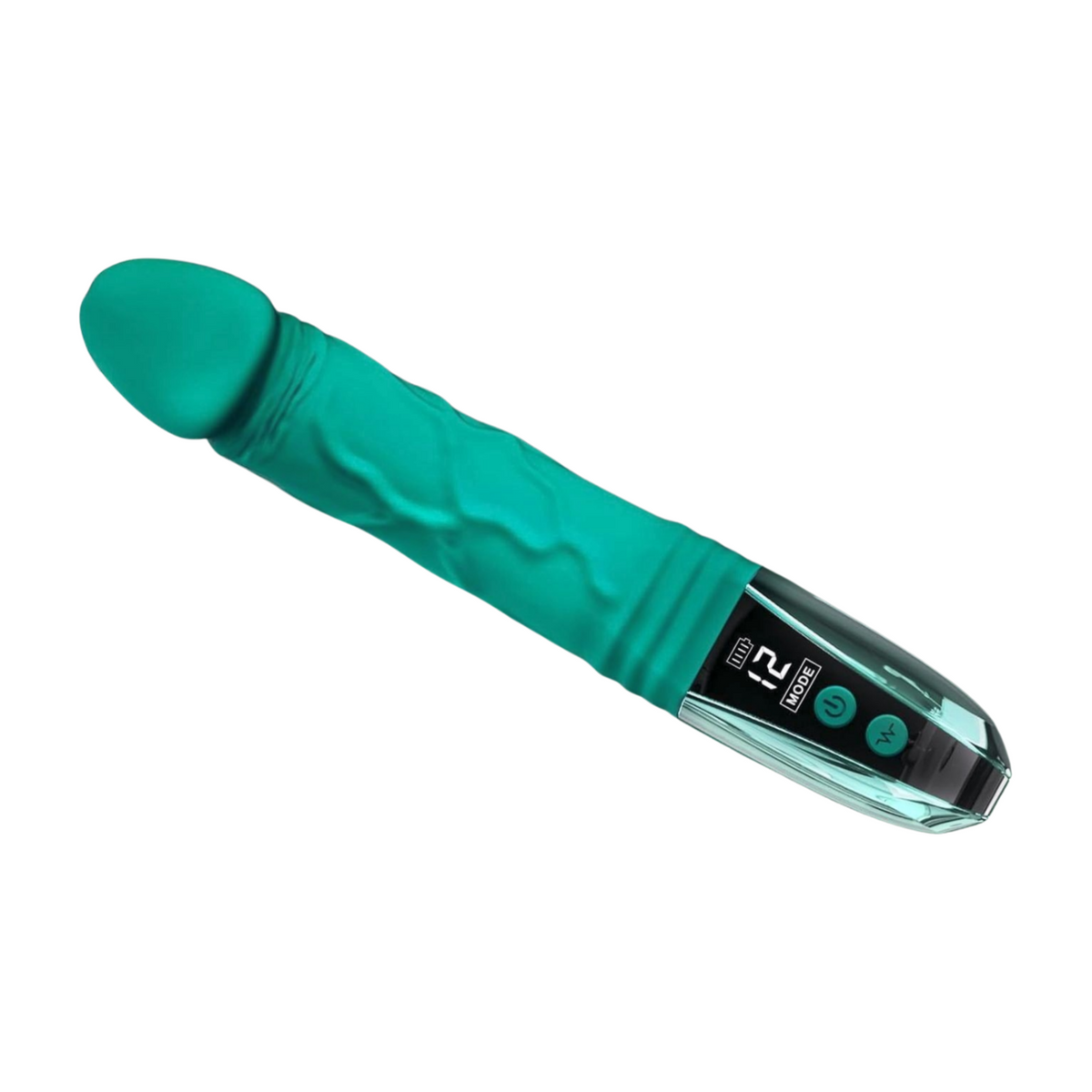 Pleasurez G-koon dildo-vibraattori naisten seksilelu, realistinen muotoilu ja vibraatiotoiminto.