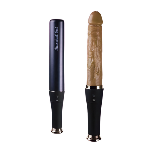 Pleasurez Dildo Homerun -värisevä dildo, realistinen muoto ja pehmeä tekstuuri, seksuaalinen lelu aikuisille.