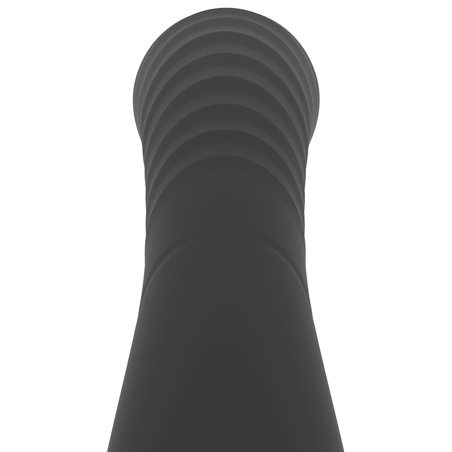 Rithual G-Piste Vibraattori Kriyan naisten seksilelu, musta ja ergonominen, kuvassa lähellä kehon muotoa.