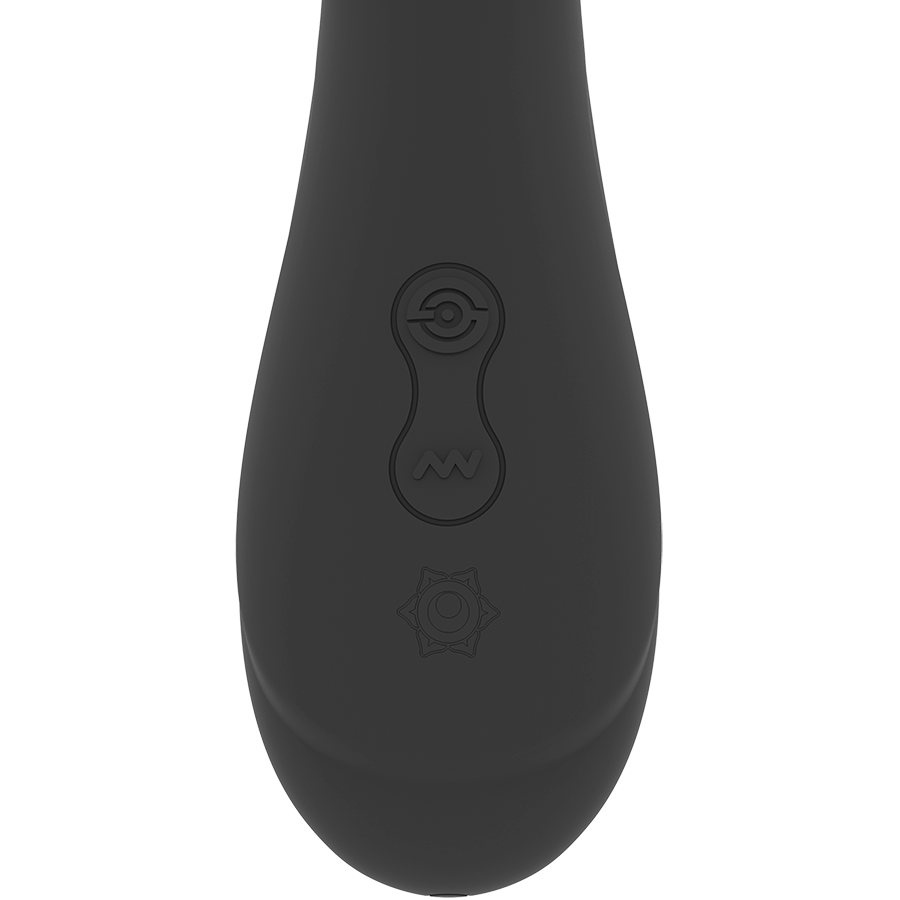 RITHUAL G-PISTE VIBRAATTORI KRIYAN naisten seksilelu, silikonivibraattori g-pisteen stimulointiin, musta ja ergonominen muoto.
