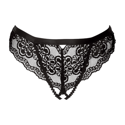 LIVCO CORSETTI FASHIONin haarattomat pitsialushousut kristallikoristeilla, alusvaatteet S-koko, kauniit ja eleganssit.