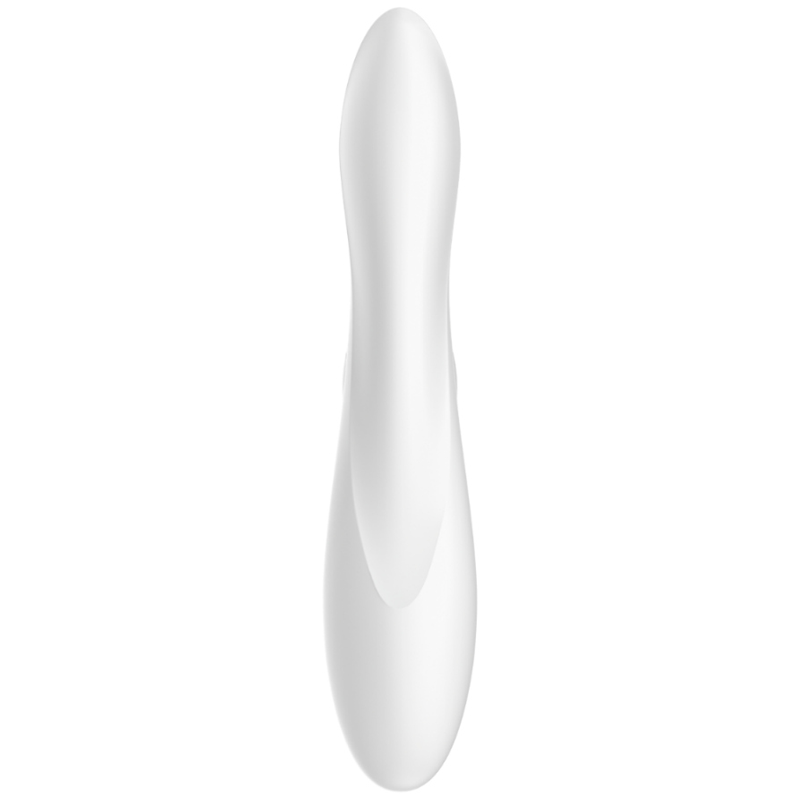 Satisfyer PRO G-PISTE vibraattori, musta, ergonominen muoto ja pehmeä pinta, tarkoitettu aistilliseen käyttöön.