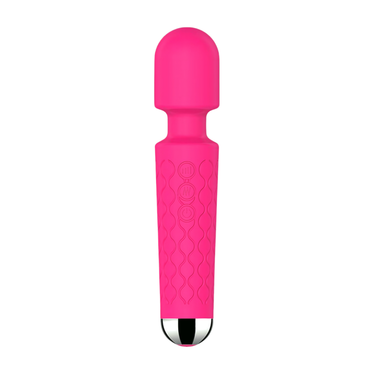 Mustan PLEASUREZ Magic Wand Vibraattori naisten seksilelu, suuret ja tehokkaat vibraatiotoiminnot, ergonominen muotoilu.