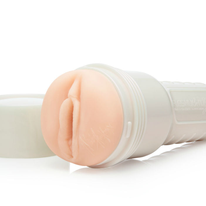 Fleshlight Girls Nicole Aniston seksilelu miehille, realistinen vagina-tekstuur ja pehmeä materiaali.