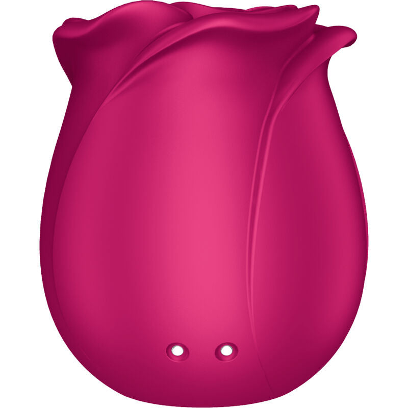 Satisfyer PRO 2 Blossom naisten seksilelu, pehmeä ja muotoiltu stimulaatiota varten, näkyy kuvaa vasten.