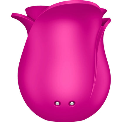Satisfyer PRO 2 Modern Blossom naisten seksilelu, pehmeä ja muotoiltu stimulaattori, kädessä pidettävä ja elegantti design.