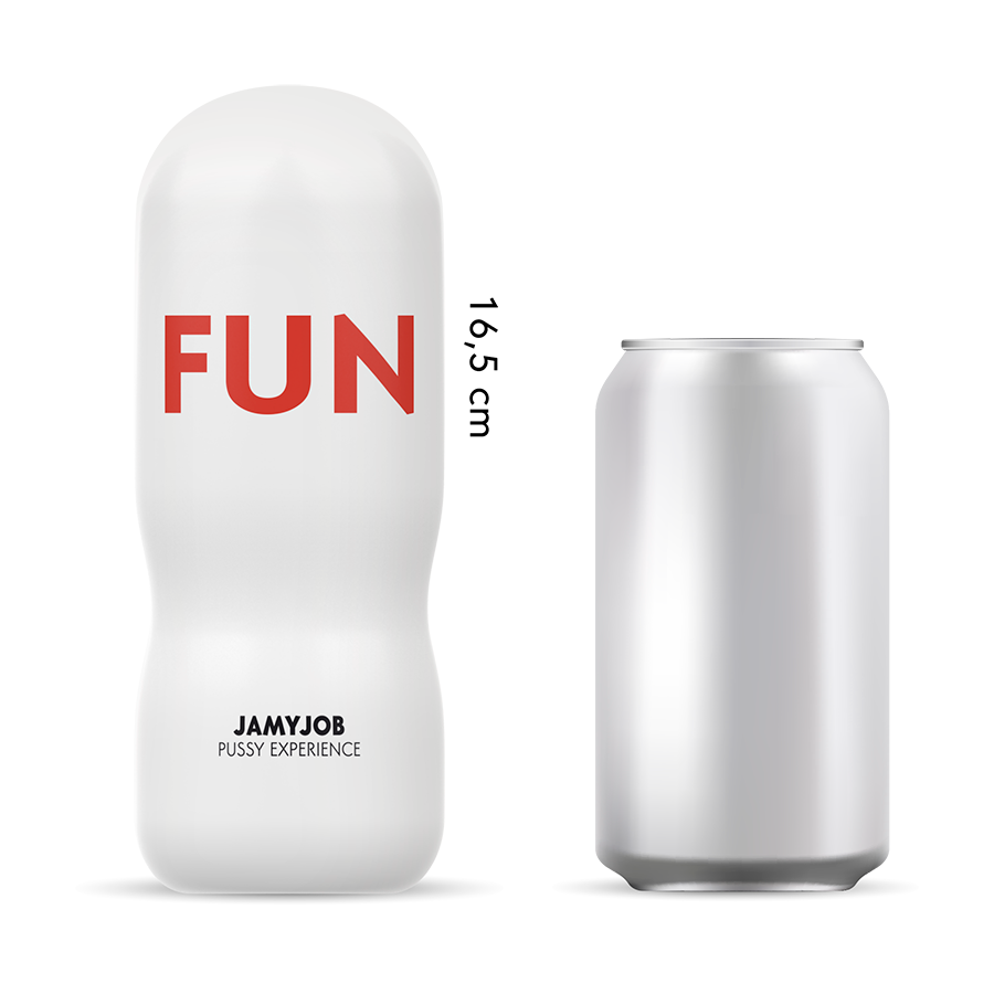 JAMYJOB TEKOVAGINA FUN -masturbaattori, realistinen tekovagina, pehmeä ja yksityiskohtainen seksilelu naisten nautintoon.