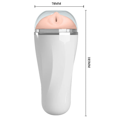 Crazy Bull TEKOVAGINA THRISH 3D miesten seksilelu, realistinen vagina-malli ja pehmeä materiaali.