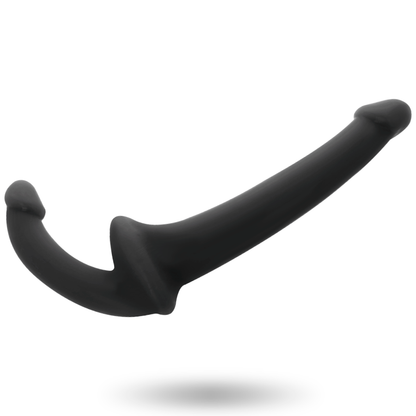 Kaksiportainen strapless TUPLADILDO ADDICTED TOYS dildo, sileä ja joustava, sopii henkilökohtaiseen käyttöön.
