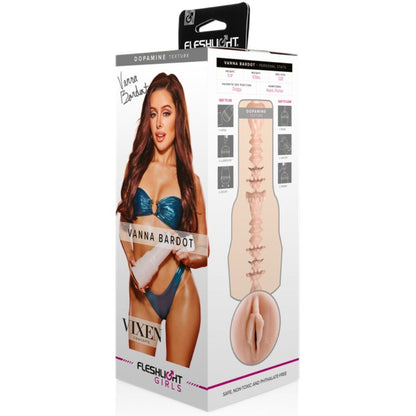 VANNA BARDOT Fleshlight miesten seksilelu Fleshlight Girls -realistinen naisen vartalokuvio ja pehmeä tekstuuri
