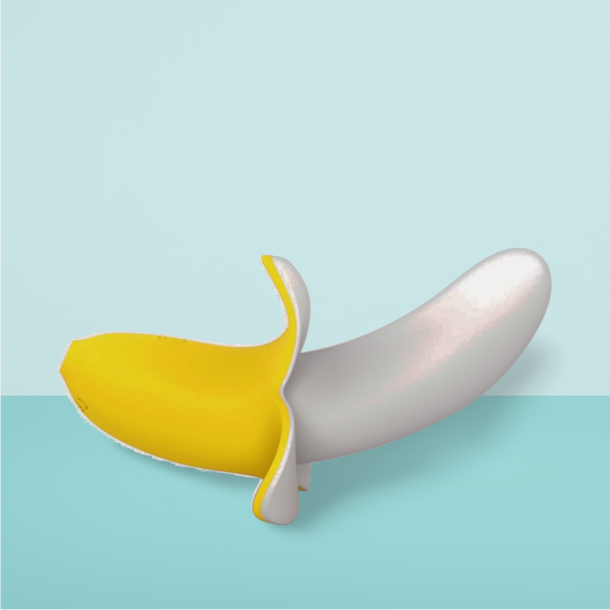 Pleasurez Vibraattori Banaani naisten seksilelu, väriltään violetti, kosketusnäppäimillä varustettu seksilelu.