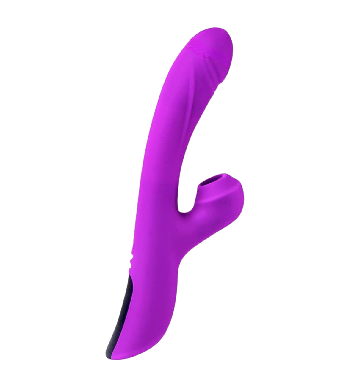 VIBRAATTORI KIIHOTIN CANDY, PLEASUREZ naisten seksilelu, violetti väri, vibraattori ja kiihotin yhdellä laitteella.