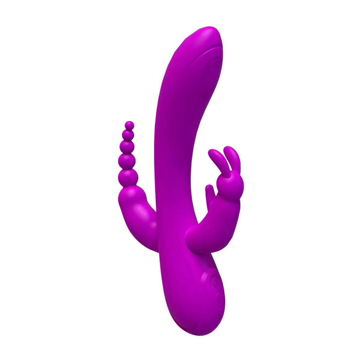 Mustan PLEASUREZ Pure Fun 3 naisten seksilelun vibraattori, pehmeä ja kätevä muotoilu.