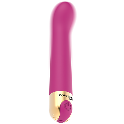 Cover Me naisten seksilelun vibraattorisauva CowerMe, musta ja ergonominen seksilelu kuva, jossa on pehmeä pinta ja miellyttävä muoto.