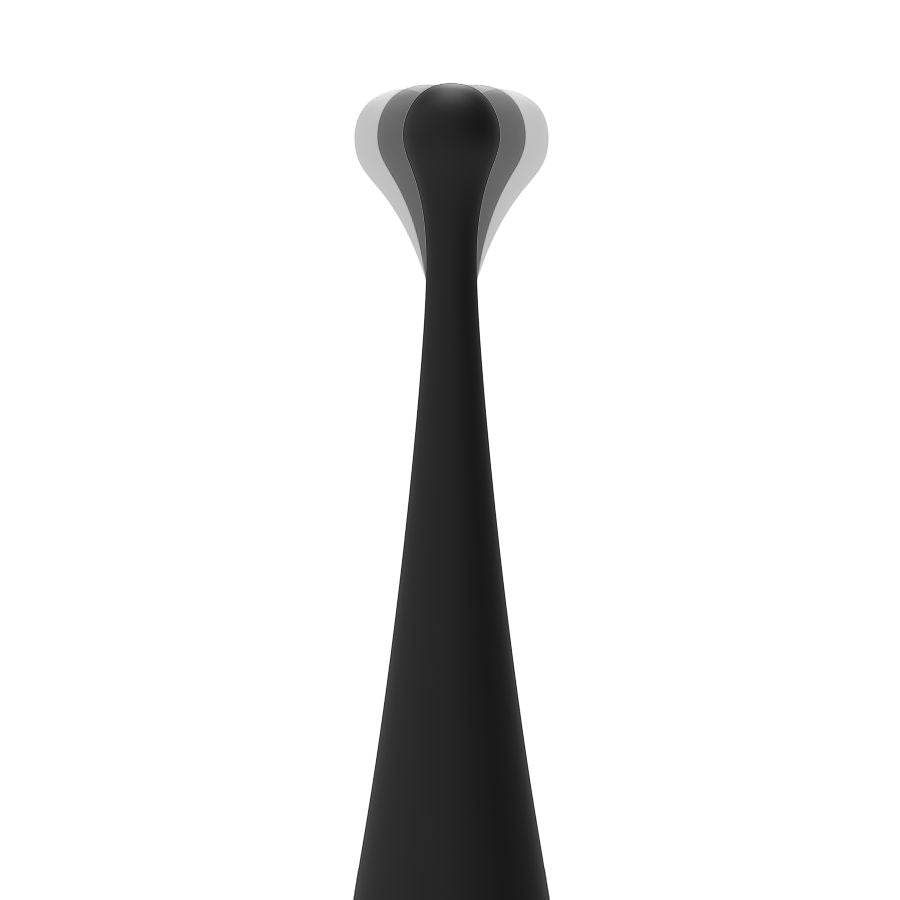 BRILLY GLAM Spot Vibe naisten seksilelu vibraattori, pehmeä ja värikäs siluetti ja yksityiskohdat näkyvissä.