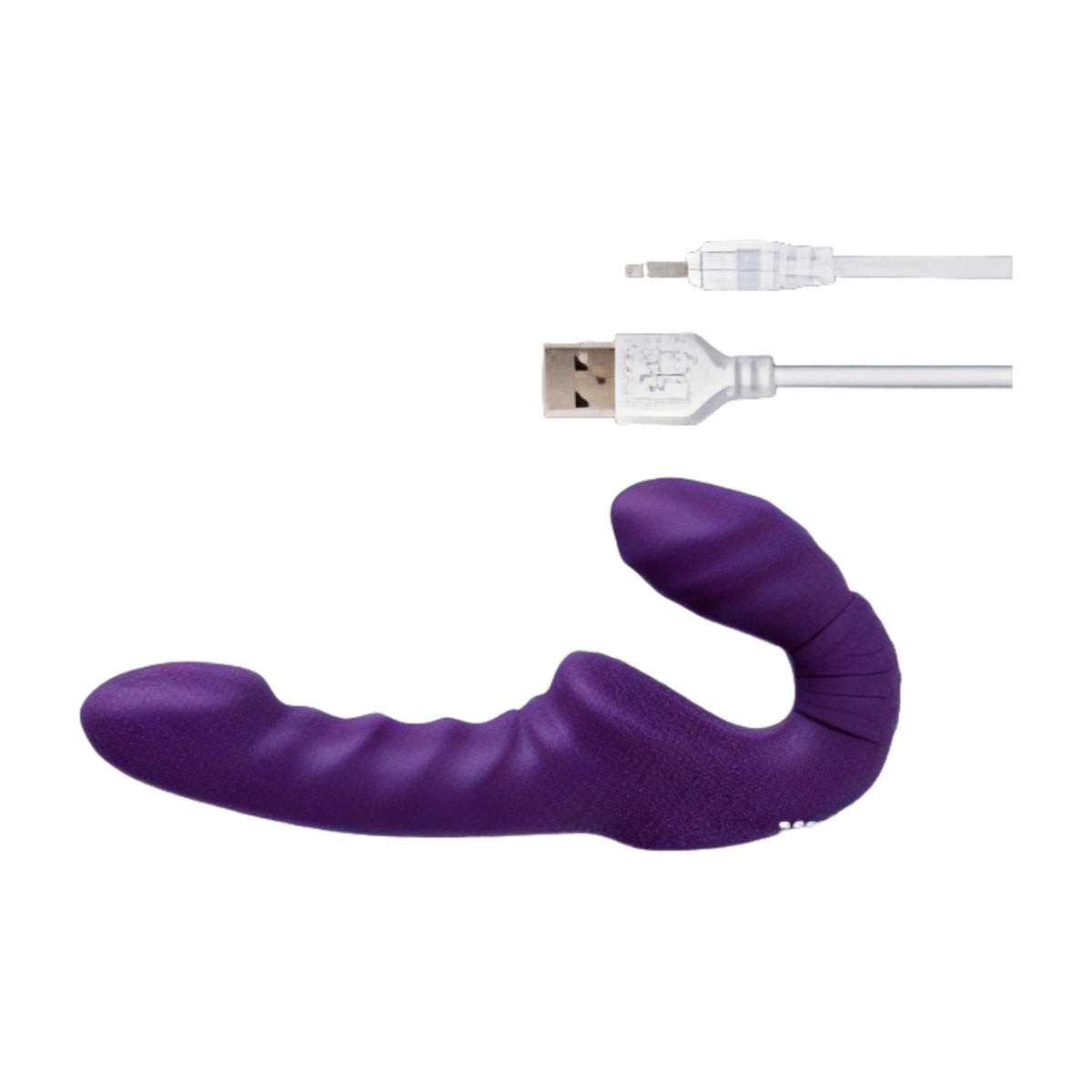 Pleasurez VIBRAATTORI DILDO TRIO naisten seksilelu, kolme erilaista dildoa, pehmeää ja joustavaa materiaalia, kuvassa.