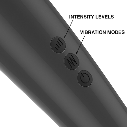 Naomi-merkki naisten seksilelu, WAND VIBRAATTORI Naomi, värikäs ja ergonominen seksiväline kuvassa.