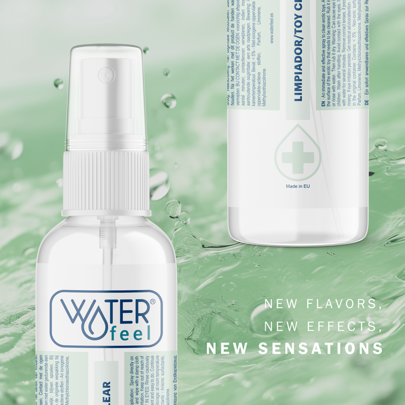 Waterfeel-puhdistusaine puhdistusvesi, 150 ml, nestemäinen puhdistustuote kasvoille ja ihon hoitoon.