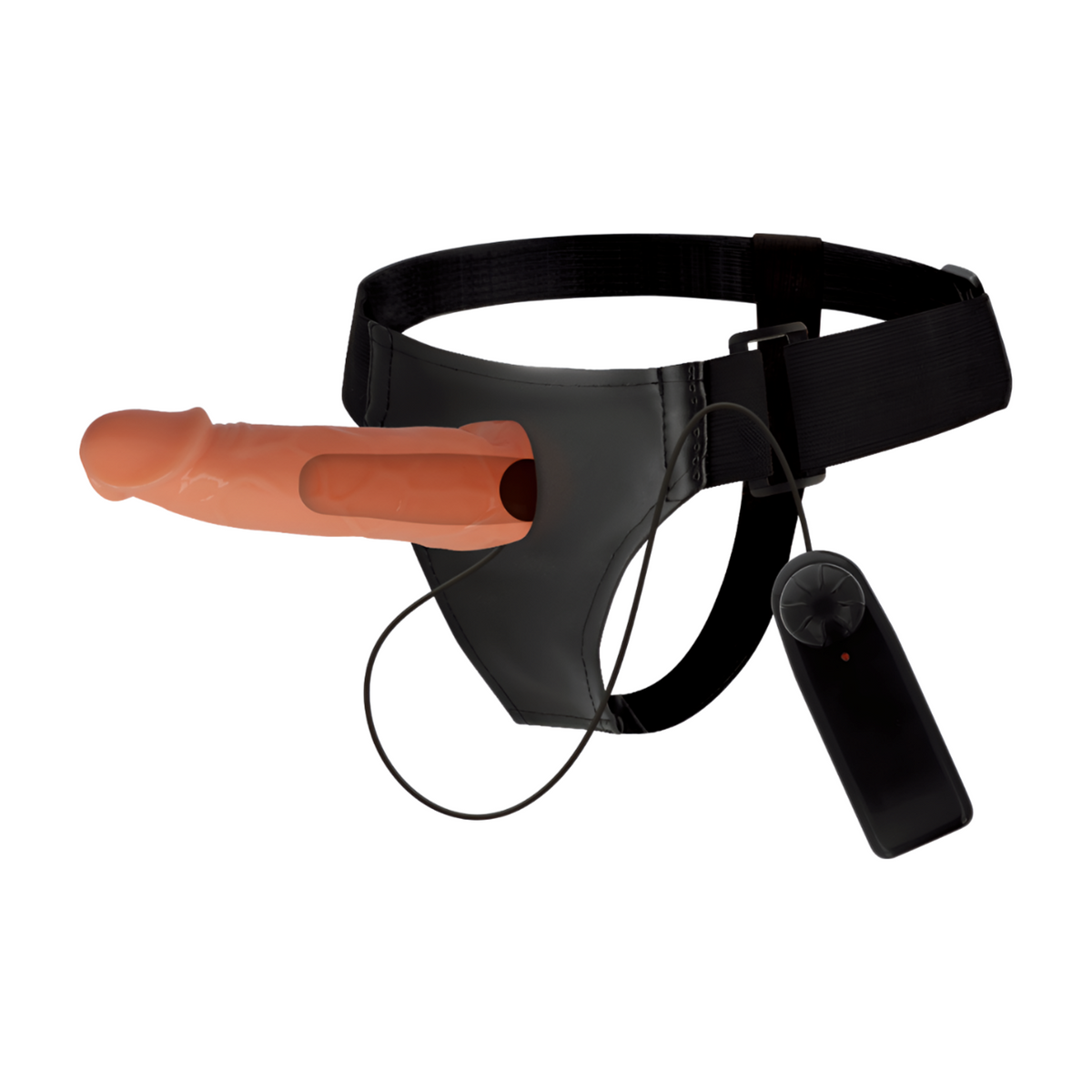 HARNESS ATTRACTION William 17cm penisjatke strap-on miesten seksilelu, realistinen muoto ja säädettävä hihna.